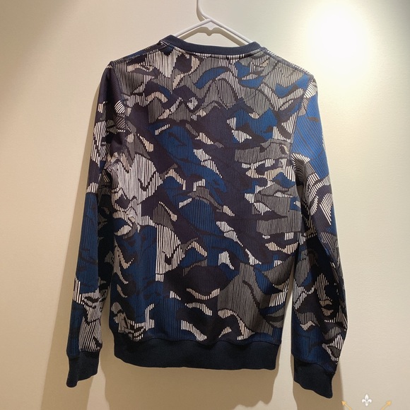 Men blue sweatshirt - Picture 4 of 5